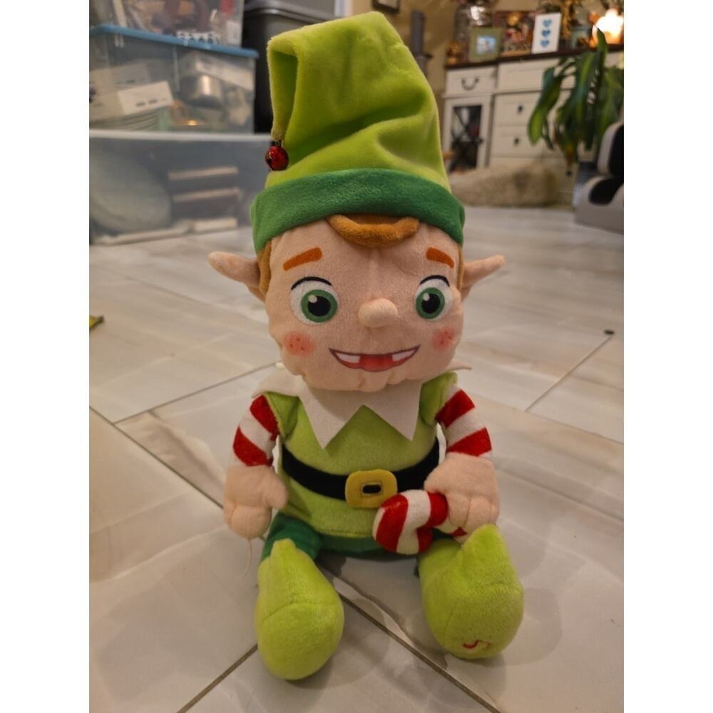 Cuddle Barn Merry Christmas Elf‎ Musical Animatronic Elf